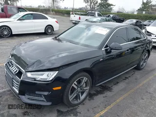 2017 Audi A4 Premium Plus with VIN WAULNAF41HN057768, listed as a IAAI auction lot 41483770 with 81,049 mi miles. Bid and sale history available at carsss.com. Image 2.