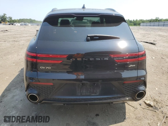 2024 Genesis GV70 2.5T с VIN 5NMMADTB2RH007726, выставлен на аукционе Copart как лот 58519725 с пробегом 11 933 миль миль и Списание • Salvage title. История ставок и продаж доступна на DreamBid. Изображение 6.