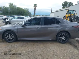2023 Toyota Camry SE with VIN 4T1G11AK6PU761681, listed as a IAAI auction lot 41766008 with 18,690 mi miles. Bid and sale history available at carsss.com. Image 14.