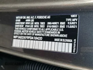 2023 Porsche Cayenne GTS z VIN WP1AG2AY9PDA18420, wystawiony jako Copart lot #81271624 z przebiegiem 19 002 mil mil oraz Szkoda całkowita • Salvage title. Historia ofert i sprzedaży dostępna na DreamBid. Obrazek 13.