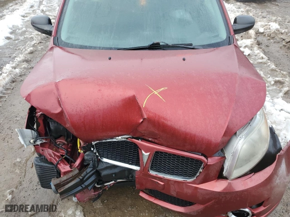 2010 Pontiac G3 with VIN 3G2TB6DEXAL118985, listed as a Copart auction lot 83327154 with NaN miles and Salvage Title. Bid and sale history available at carsss.com. Image 11.