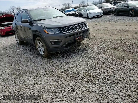 2017 Jeep Compass Latitude with VIN 3C4NJDBB8HT628069, listed as a Copart auction lot 48060445 with 85,991 mi miles and Salvage Title. Bid and sale history available at carsss.com. Image 11.