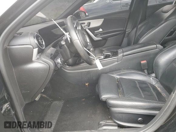 2020 Mercedes-Benz A 220 with VIN WDD3G4FB7LW039572, listed as a Copart auction lot 55587245 with 56,165 mi miles and Clean title. Bid and sale history available at DreamBid. Image 7.