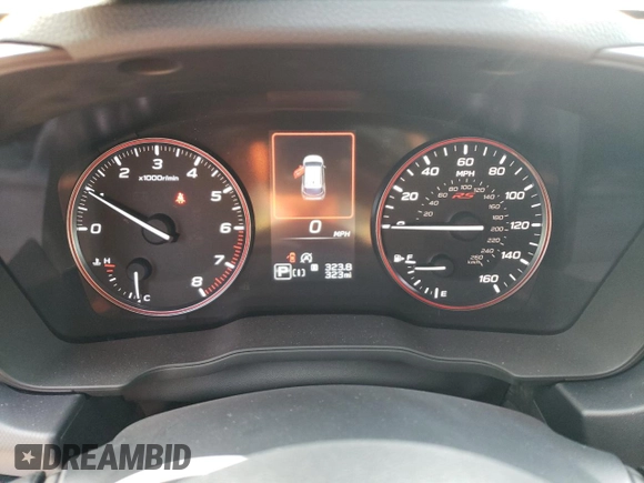 2024 Subaru Impreza RS with VIN JF1GUHJC3R8315759, listed as a Copart auction lot 66145174 with 323 mi miles and Salvage Title. Bid and sale history available at carsss.com. Image 9.