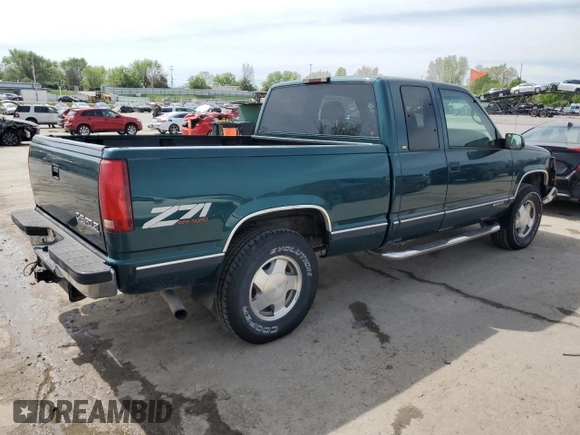 1998 Chevrolet Silverado 1500 with VIN 2GCEK19R4W1143733, listed as a Copart auction lot 54298895 with 210,091 mi miles and Salvage Title. Bid and sale history available at DreamBid. Image 3.