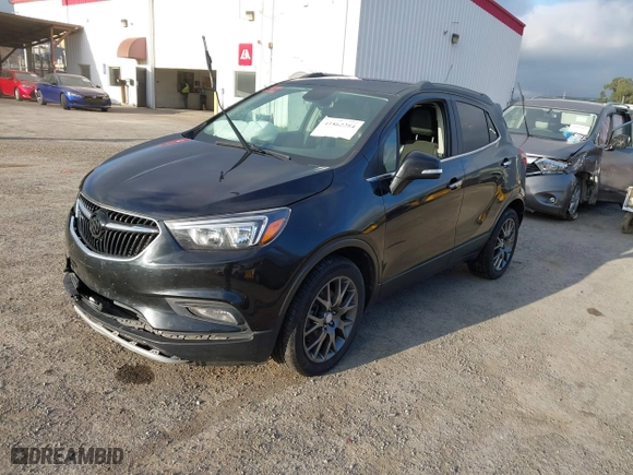 2019 Buick Encore Sport Touring with VIN KL4CJ1SB6KB704283, listed as a IAAI auction lot 41862284 with 64,957 mi miles. Bid and sale history available at carsss.com. Image 17.
