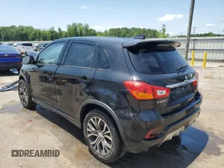 2019 Mitsubishi Outlander ES with VIN JA4AP3AU4KU034077, listed as a Copart auction lot 57586075 with 49,375 mi miles and Salvage title. Bid and sale history available at DreamBid. Image 2.