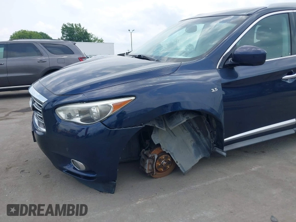2015 Infiniti QX60 с VIN 5N1AL0MM8FC554432, выставлен на аукционе IAAI как лот 42428294 с пробегом 117 421 миль миль и . История ставок и продаж доступна на DreamBid. Изображение 6.