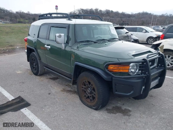 2010 Toyota FJ Cruiser with VIN JTEBU4BF6AK080671, listed as a IAAI auction lot 41193011 with 97,192 mi miles. Bid and sale history available at carsss.com. Image 1.