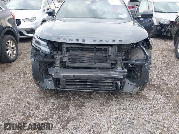 2025 Land Rover Range Rover Velar Dynamic SE with VIN SALYL2EX9SA809479, listed as a IAAI auction lot 42150495 with 7,038 mi miles and . Bid and sale history available at DreamBid. Image 6.