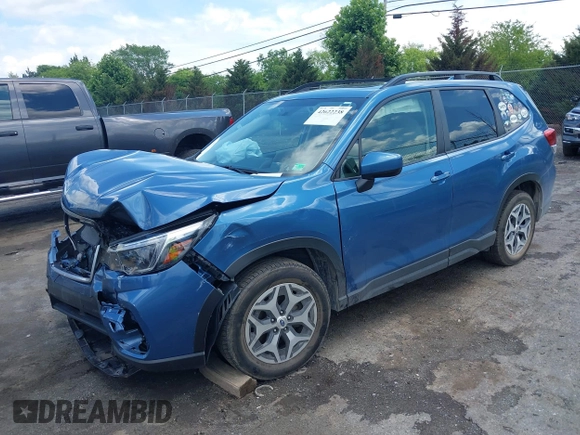 2021 Subaru Forester Premium with VIN JF2SKAFC8MH476063, listed as a IAAI auction lot 42622238 with 89,968 mi miles and . Bid and sale history available at DreamBid. Image 17.