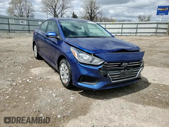2021 Hyundai Accent SE with VIN 3KPC24A65ME147428, listed as a Copart auction lot 50730725 with 49,071 mi miles and Salvage title. Bid and sale history available at DreamBid. Image 13.