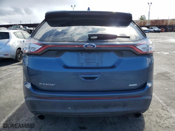 2018 Ford Edge SE with VIN 2FMPK3G90JBB52872, listed as a Copart auction lot 48593725 with 68,986 mi miles and Salvage Title. Bid and sale history available at carsss.com. Image 6.