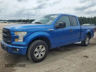 2015 Ford F-150 XL with VIN 1FTEX1C89FFD11232, listed as a Copart auction lot 58752915 with 185,065 mi miles and Salvage title. Bid and sale history available at DreamBid. Image 1.