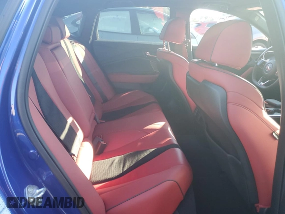 2022 Acura TLX w/A-Spec Package with VIN 19UUB5F57NA003556, listed as a Copart auction lot 82908574 with 2,266 mi miles and Non repairable. Bid and sale history available at DreamBid. Image 10.