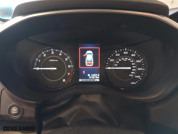 2019 Subaru Impreza Premium with VIN 4S3GKAD66K3612590, listed as a IAAI auction lot 41342220 with 21,613 mi miles. Bid and sale history available at carsss.com. Image 7.