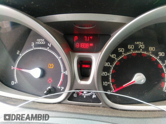2012 Ford Fiesta SE with VIN 3FADP4BJ3CM159435, listed as a IAAI auction lot 38286404 with 131,808 mi miles and . Bid and sale history available at DreamBid. Image 7.