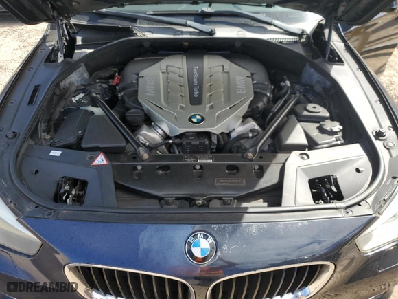 2011 BMW 5 Series Gran Turismo 550i xDrive with VIN WBASP4C58BC341700, listed as a Copart auction lot 82896204 with 72,455 mi miles and Clean Title. Bid and sale history available at carsss.com. Image 12.