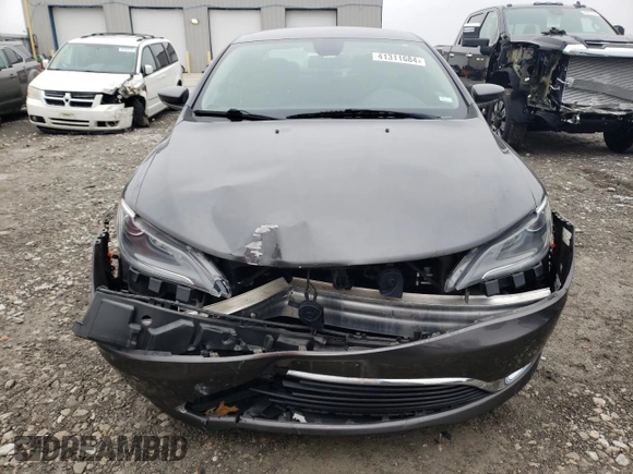 2015 Chrysler 200 Limited with VIN 1C3CCCAB9FN715770, listed as a Copart auction lot 74103114 with 41,844 mi miles and Salvage Title. Bid and sale history available at carsss.com. Image 5.
