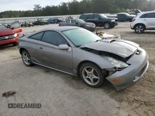 2005 Toyota Celica GT with VIN JTDDR32T450182597, listed as a Copart auction lot 74485074 with 0 mi miles and Salvage Title. Bid and sale history available at carsss.com. Image 4.
