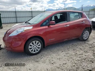 2015 Nissan LEAF S z VIN 1N4AZ0CP2FC302129, wystawiony jako Copart lot #56681515 z przebiegiem 87 372 mil mil oraz Szkoda całkowita • Salvage title. Historia ofert i sprzedaży dostępna na DreamBid. Obrazek 1.