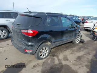2018 Ford EcoSport SE with VIN MAJ6P1ULXJC228707, listed as a IAAI auction lot 41630469 with 91,070 mi miles. Bid and sale history available at carsss.com. Image 4.