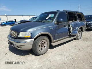 2001 Ford Expedition Eddie Bauer with VIN 1FMRU17L41LA95384, listed as a Copart auction lot 65800784 with Not provided miles and Salvage title. Bid and sale history available at DreamBid. Image 1.