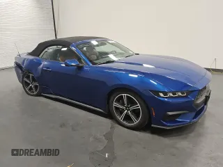 2024 Ford Mustang EcoBoost with VIN 1FAGP8UH7R5120554, listed as a Copart auction lot 62283245 with 27,619 mi miles and Clean title. Bid and sale history available at DreamBid. Image 4.