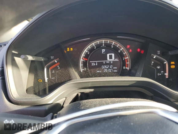 2017 Honda CR-V LX with VIN 5J6RW6H36HL008356, listed as a Copart auction lot 48563995 with 26,212 mi miles and Clean Title. Bid and sale history available at carsss.com. Image 9.