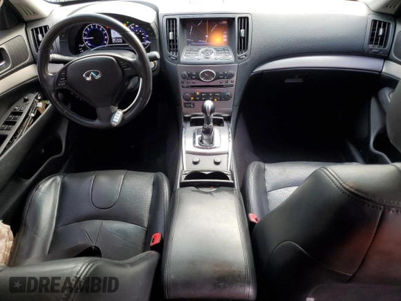2015 Infiniti Q40 with VIN JN1CV6APXFM500023, listed as a Copart auction lot 85674804 with 185,540 mi miles and Salvage Title. Bid and sale history available at DreamBid. Image 8.
