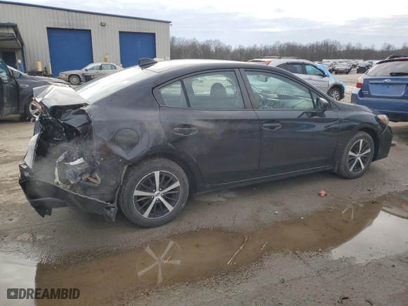 2019 Subaru Impreza Premium with VIN 4S3GKAD69K3605360, listed as a Copart auction lot 86604804 with 123,075 mi miles and Salvage Title. Bid and sale history available at carsss.com. Image 3.
