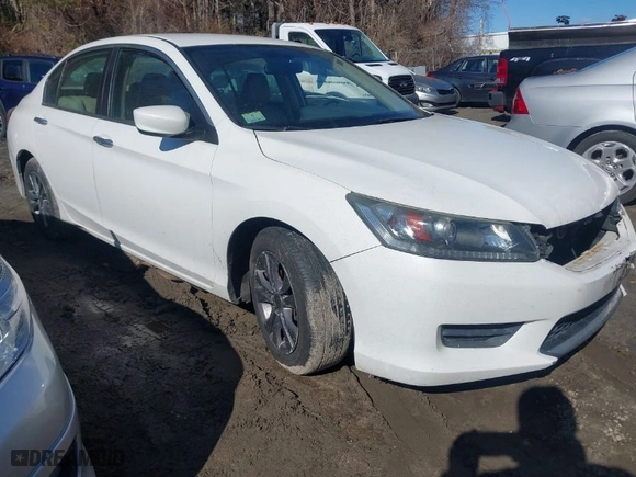 2015 Honda Accord Sedan LX with VIN 1HGCR2F37FA055744, listed as a IAAI auction lot 41677890 with 100,165 mi miles. Bid and sale history available at carsss.com. Image 1.