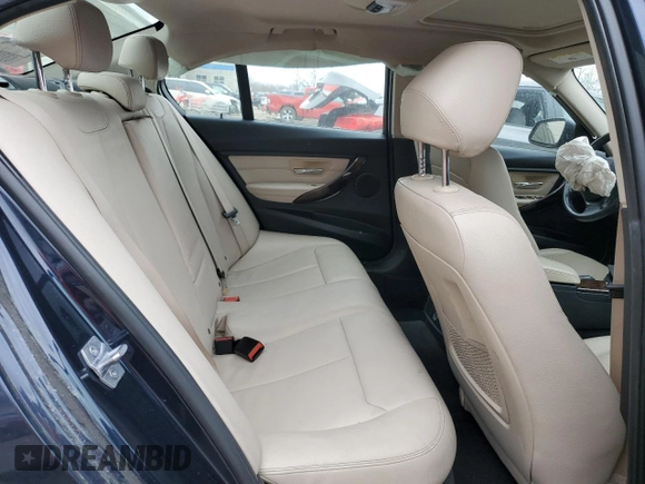 2015 BMW 3 Series 320i xDrive with VIN WBA3C3G56FNS73749, listed as a Copart auction lot 49975215 with Not provided miles and Salvage title. Bid and sale history available at DreamBid. Image 10.