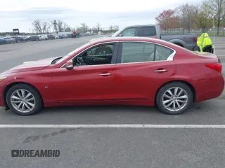 2014 Infiniti Q50 Sport with VIN JN1BV7AR1EM701939, listed as a IAAI auction lot 42051058 with 142,258 mi miles and . Bid and sale history available at DreamBid. Image 6.