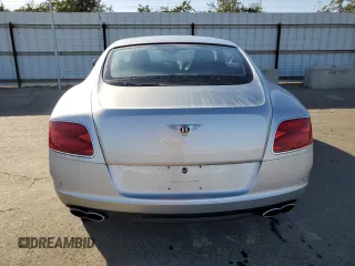 2013 Bentley Continental GT with VIN SCBFT7ZA1DC085265, listed as a Copart auction lot 76097134 with 14,756 mi miles and Salvage Title. Bid and sale history available at DreamBid. Image 6.
