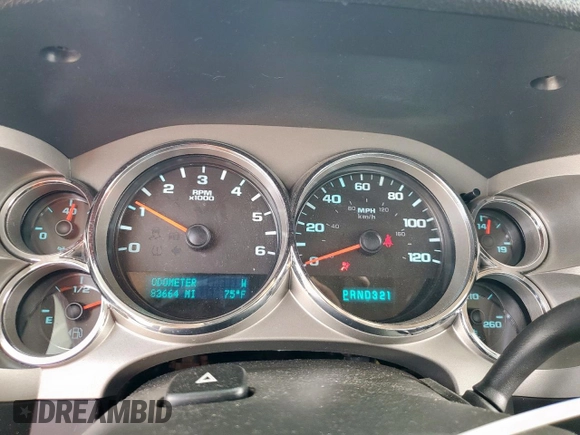 2013 Chevrolet Silverado 1500 with VIN 1GCNKSEA8DZ171335, listed as a Copart auction lot 53523625 with 83,664 mi miles and Salvage Title. Bid and sale history available at DreamBid. Image 9.