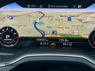 2018 Audi Q7 Premium Plus with VIN WA1LAAF70JD019706, listed as a Copart auction lot 63009995 with 109,501 mi miles and Clean title. Bid and sale history available at DreamBid. Image 9.