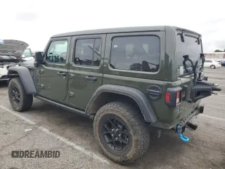2024 Jeep Wrangler Sport S with VIN 1C4RJXN65RW121336, listed as a Copart auction lot 53395985 with 19,861 mi miles and Salvage title. Bid and sale history available at DreamBid. Image 2.
