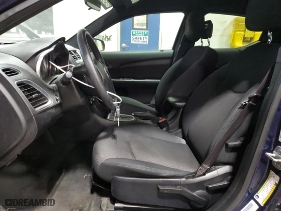 2013 Dodge Avenger SE with VIN 1C3CDZAB4DN741822, listed as a Copart auction lot 53188555 with 99,896 mi miles and Salvage Title. Bid and sale history available at carsss.com. Image 7.