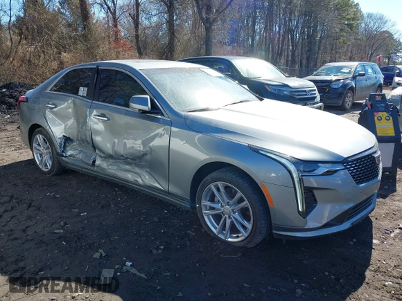 2024 Cadillac CT4 Luxury with VIN 1G6DK5RK0R0103609, listed as a IAAI auction lot 41693905 with 16,051 mi miles. Bid and sale history available at carsss.com. Image 6.