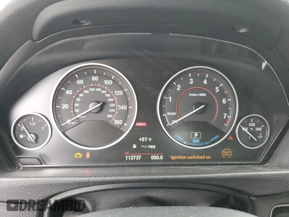 2017 BMW 3 Series 330e iPerformance with VIN WBA8E1C31HA029266, listed as a Copart auction lot 50165855 with 113,737 mi miles and Clean Title. Bid and sale history available at carsss.com. Image 9.