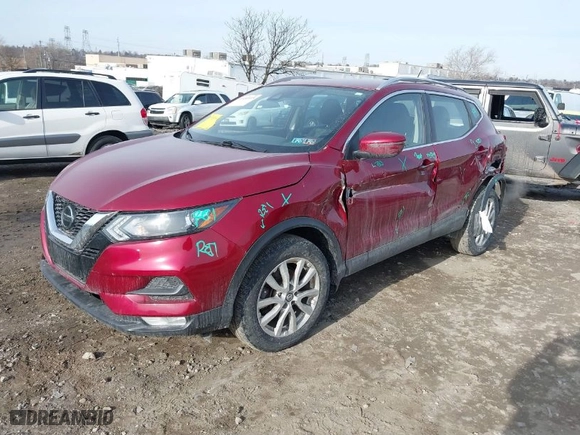 2020 Nissan Rogue Sport S with VIN JN1BJ1CW3LW383089, listed as a IAAI auction lot 41490935 with 41,108 mi miles. Bid and sale history available at carsss.com. Image 2.