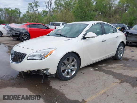 2014 Buick Regal Premium I with VIN 2G4GN5EX7E9159903, listed as a IAAI auction lot 42010680 with 192,589 mi miles and . Bid and sale history available at DreamBid. Image 17.
