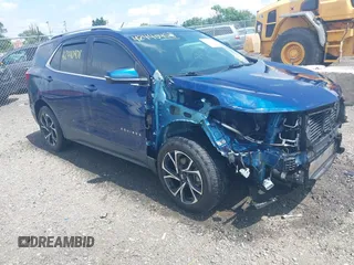 2019 Chevrolet Equinox LT z VIN 3GNAXUEV5KL246258, wystawiony jako IAAI lot #42440408 z przebiegiem 134 599 mil mil oraz . Historia ofert i sprzedaży dostępna na DreamBid. Obrazek 1.