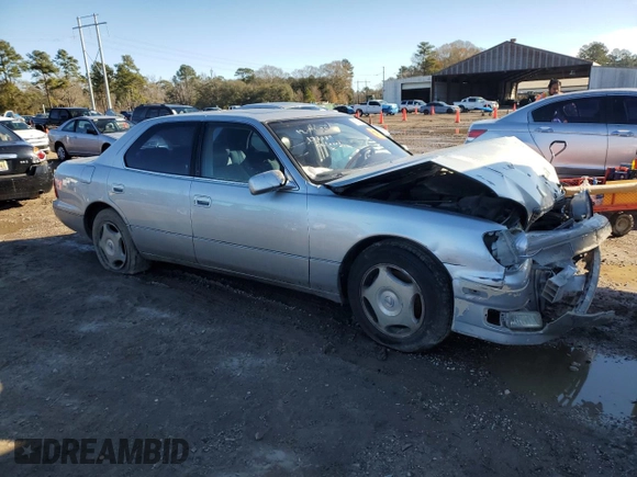 2000 Lexus LS 400 z VIN JT8BH28F6Y0173389, wystawiony jako Copart lot #42768585 z przebiegiem 143 535 mil mil oraz Szkoda całkowita • Salvage title. Historia ofert i sprzedaży dostępna na DreamBid. Obrazek 4.