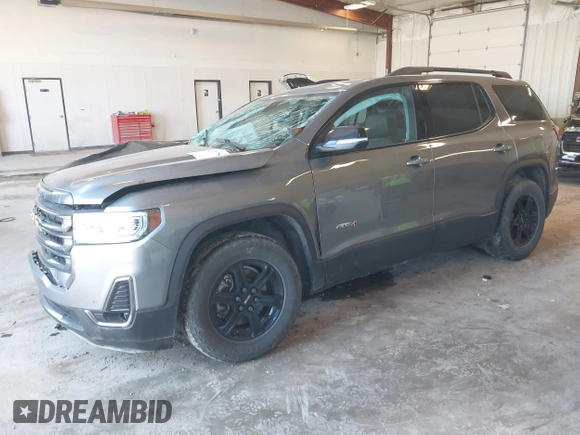 2021 GMC Acadia AT4 with VIN 1GKKNLLS7MZ208472, listed as a IAAI auction lot 42217842 with 70,175 mi miles and . Bid and sale history available at DreamBid. Image 2.