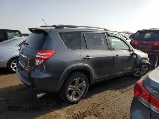 2011 Toyota RAV4 Sport with VIN JTMRF4DV9B5037766, listed as a Copart auction lot 49426945 with 123,514 mi miles and Salvage Title. Bid and sale history available at carsss.com. Image 3.