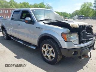 2010 Ford F-150 XL with VIN 1FTFW1EV6AFA45512, listed as a IAAI auction lot 42257194 with 134,781 mi miles and . Bid and sale history available at DreamBid. Image 1.