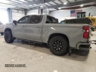 2024 Chevrolet Silverado 1500 RST with VIN 1GCPDEEK4RZ275244, listed as a Copart auction lot 42216495 with 0 mi miles and Salvage Title. Bid and sale history available at carsss.com. Image 2.