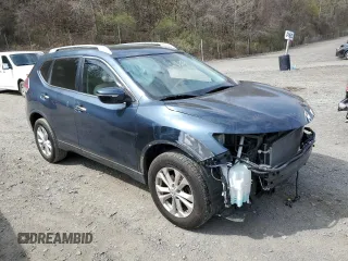 2014 Nissan Rogue SL with VIN 5N1AT2MV2EC815556, listed as a Copart auction lot 52730965 with 97,000 mi miles and Salvage Title. Bid and sale history available at carsss.com. Image 4.